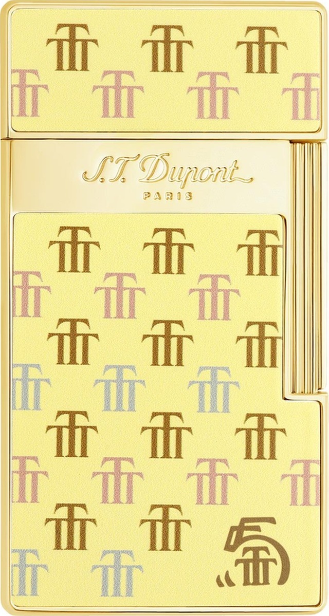 025077 St Dupont Biggy Trinidad Sarı Çakmak