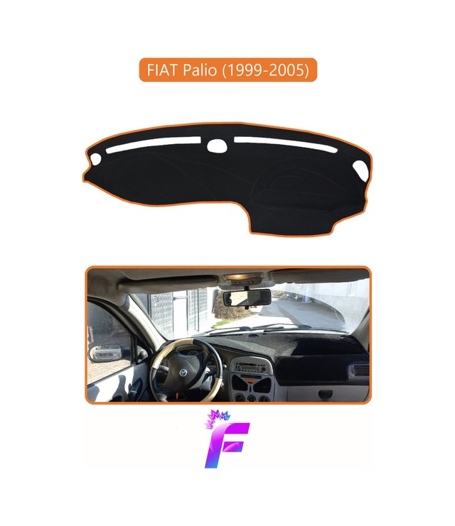 Fıat Palio 1999-2005 Uyumlu Ön Göğüs Örtüsü Yansıma Önleyici Kolay Montaj Oto Aksesuar E64 Torpido Halısı