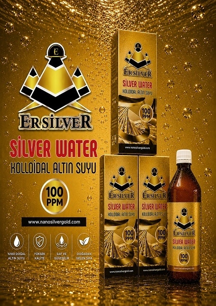 Kolloidal Altın Suyu 100 Ppm 3 Al 2 Öde