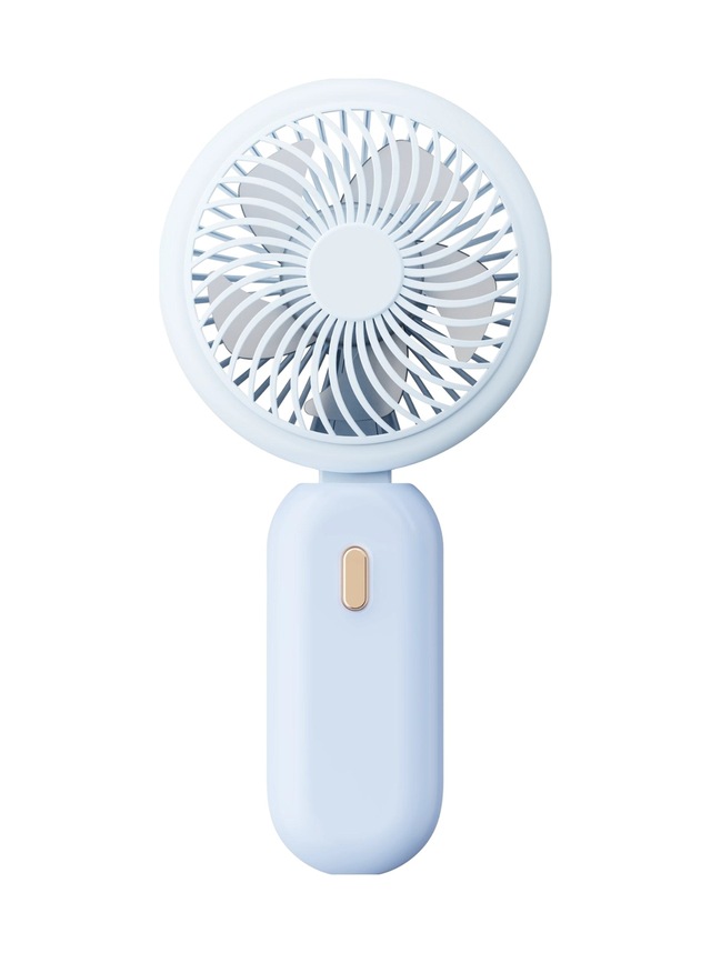 Taşınabililir Mini Usb Şarjlı 3 Kademeli El Masaüstü Vantilatör Fan Soğutucu Ym88220 Mavi