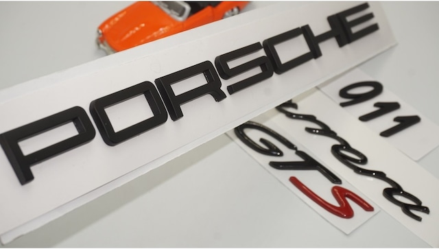 Porsche Carrera 911 Gts Bagaj 3M 3D Abs Yazı Logo Amblem Seti (549169301)
