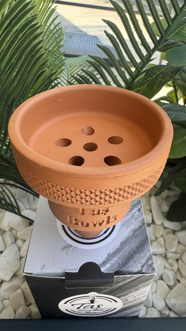 Taş Bowls Nargile Lülesi Erkek Toprak Lüle / 6 Delikli