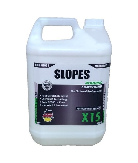 Slopes X15 Çizik Çıkarıcı Pasta 5Lt. Yüksek Performanslı Formülü