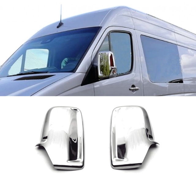 Vw Crafter Abs Krom Ayna Kapağı 2 Prç 2006-2016 Arası