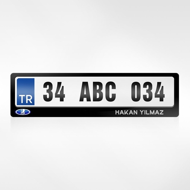 Kişiye Özel Isimli Lada Logolu Plakalık 264845247