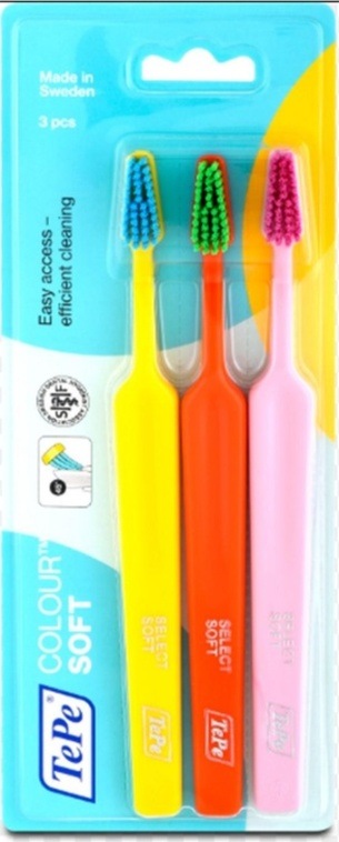 Tepe Colour Soft Diş Fırçası 3'lü