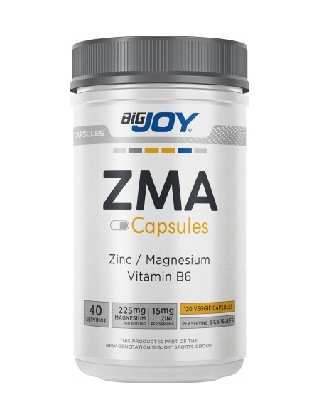 Bigjoy Zma 120 Kapsül - Magnezyum Çinko B6 Vitamini