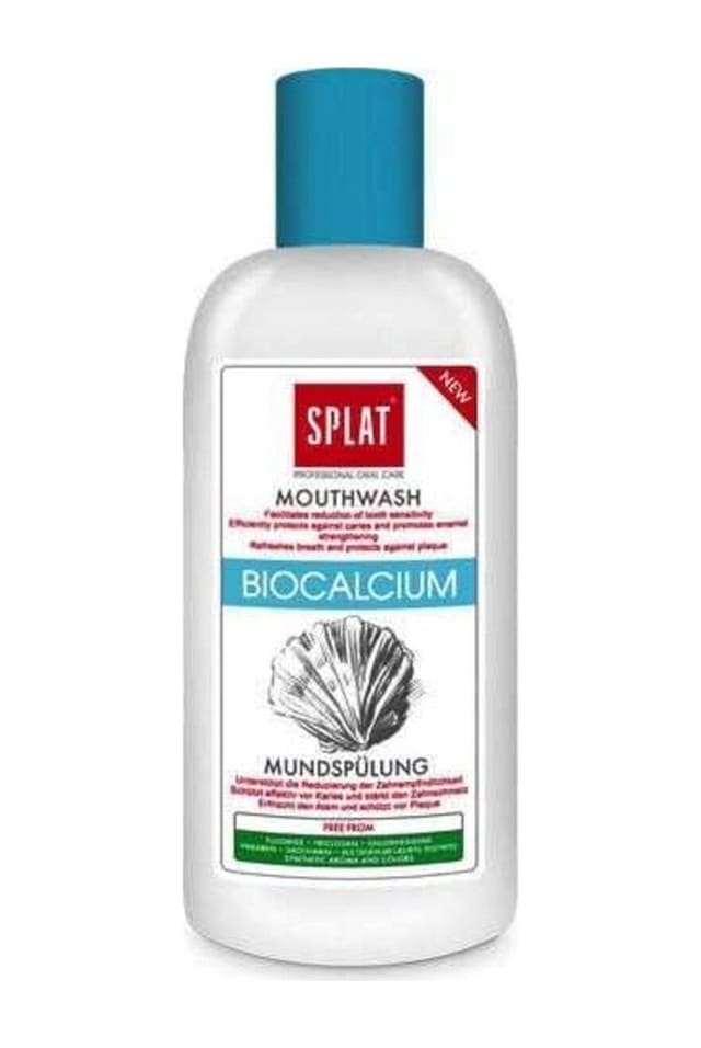 Splat Biocalcium Mouthwash Ektra Beyazlık Için Ağız Çalkama Suyu 275 ML