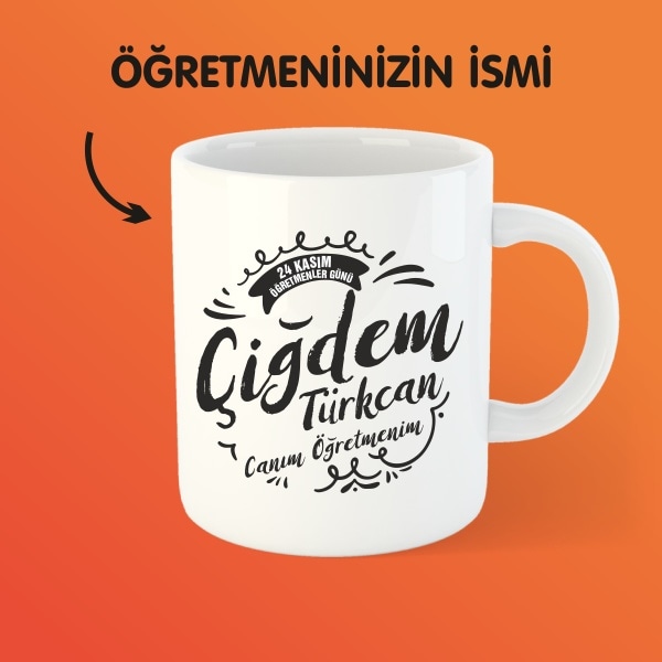 Öğretmenler Günü Kupa Bardak-11
