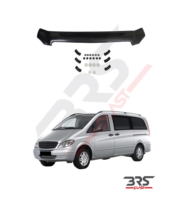 Mercedes Vito W639 Kaput Rüzgarlığı Abs 2004 - 2010 Yıl Aralığı