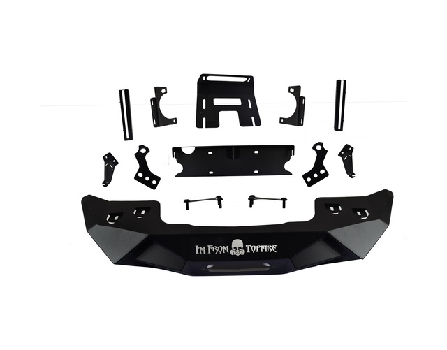 Jeep Wrangler Rubicon Jk Topfire Metal Ön Tampon 2007-2017