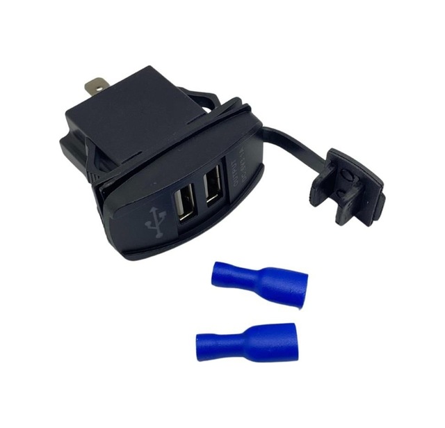12v-24v Telefon Şarj Cihazı 3.1 A Usb Anahtar Tipi Kırmızı Işık