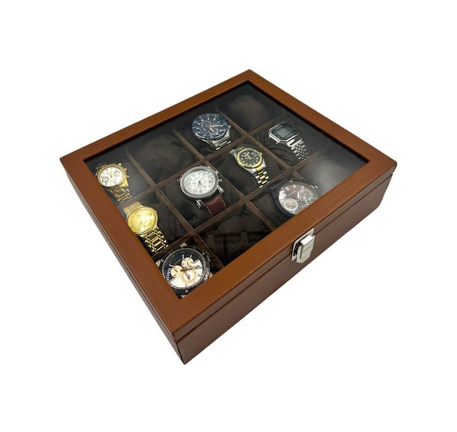 RichBox 12'Li Saat Kutusu Taba