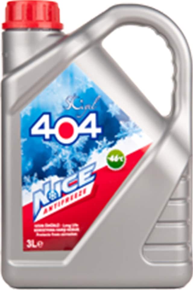 404 Antifriz Kırmızı -46 C 3litre