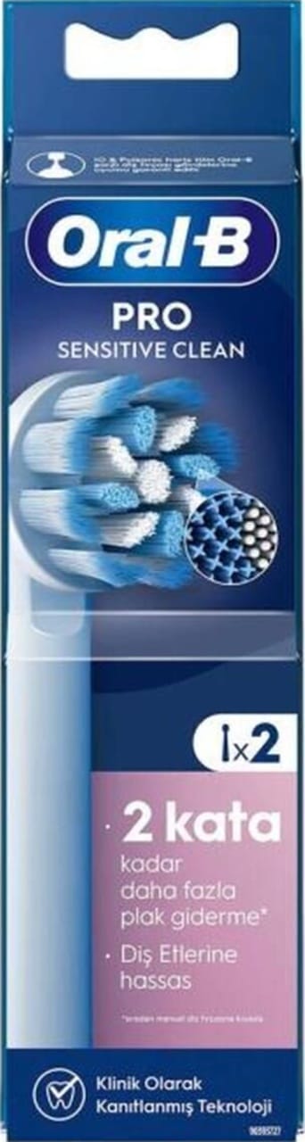 Oral-B Sensitive X-Filament Elektrikli Diş Fırçası Yedek Başlığı 2'li