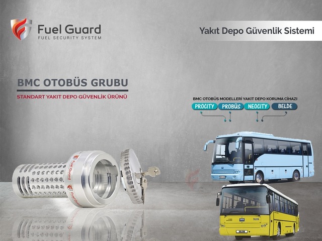 BMC Procity Otobüs Yakıt Depo Koruma Cihazı