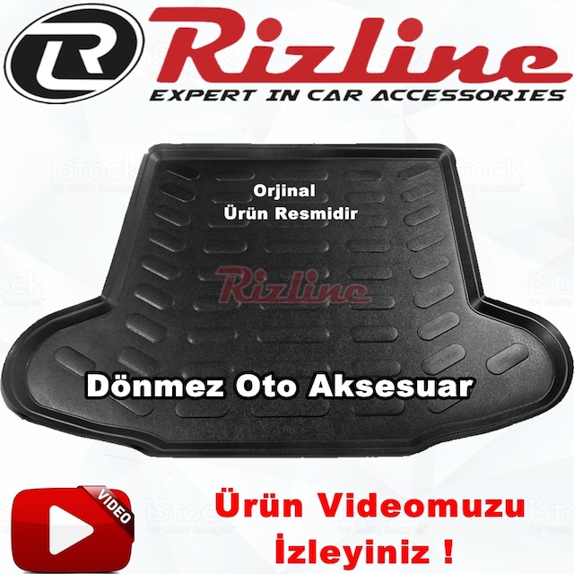 Fiat Egea Bagaj Havuzu 3D Siyah Sedan 2015-2020 Arası Rizline N11.14401