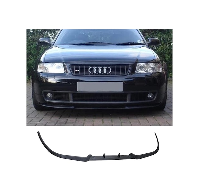 Audi A4 S4 B6 Ön Lip Mat Siyah Ön Tampon Lip