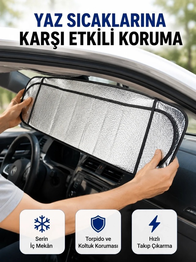 Ers Sünger İzolasyonlu Katlanabilir Güneşlik