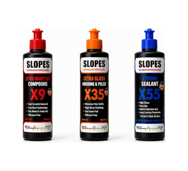 Slopes X9 Extra Kalın X35 Hare Ve X55 Boya Koruma Seti 250 Ml