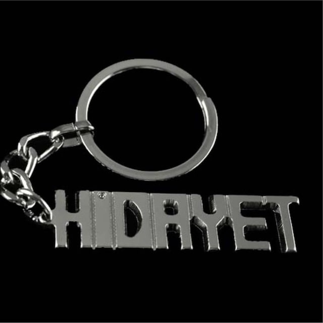 Hidayet - 541 - - Spt-gld - İsimli Anahtarlık Çok Renkli