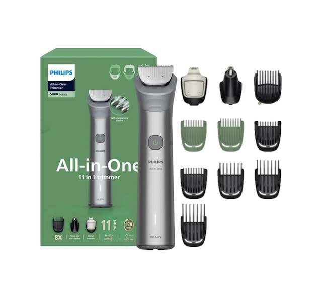 All-in-one Trimmer 5000 Series 11'i 1 Arada Erkek Bakım Seti Mg5923
