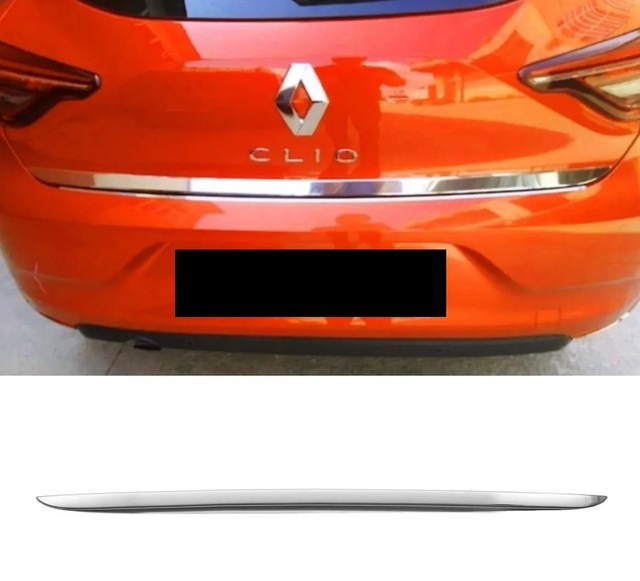 Renault Clio 5 Hb Krom Bagaj Alt Çıta P.çelik 2019 Ve Üzeri