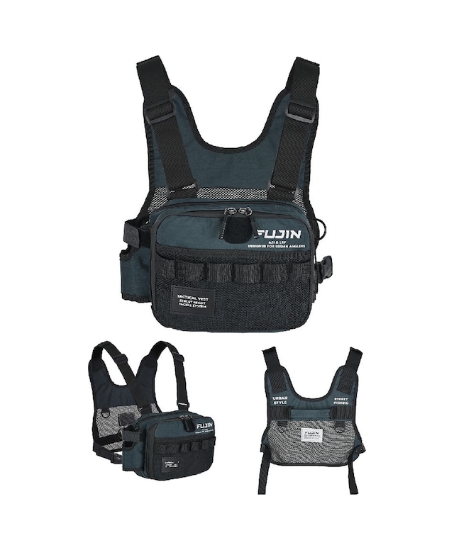 Fujin Tactical Vest Indigo Balıkçı Çantası