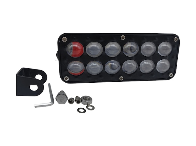 Kırmızı-mavi-beyaz -sarı Çakarlı / Beyaz Sarı Çakarlı/ Space Offroad Sis Lambası Lass382