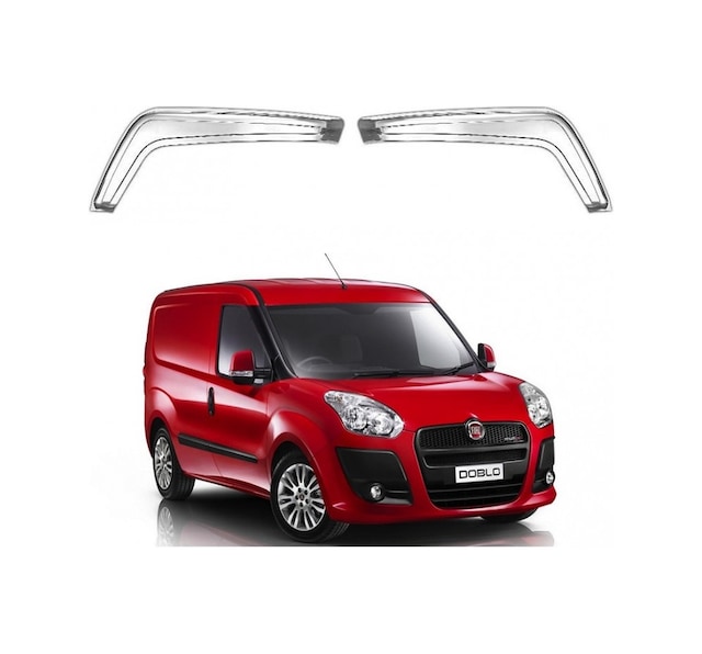 Fiat Doblo Ön Tampon Kaşı - Fark Kaşı Abs Krom