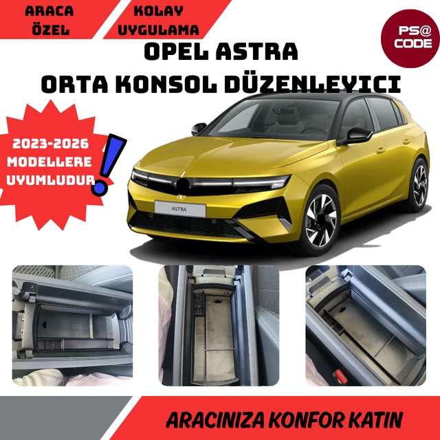 Opel Astra Organizer- Orta Konsol Düzenleyici