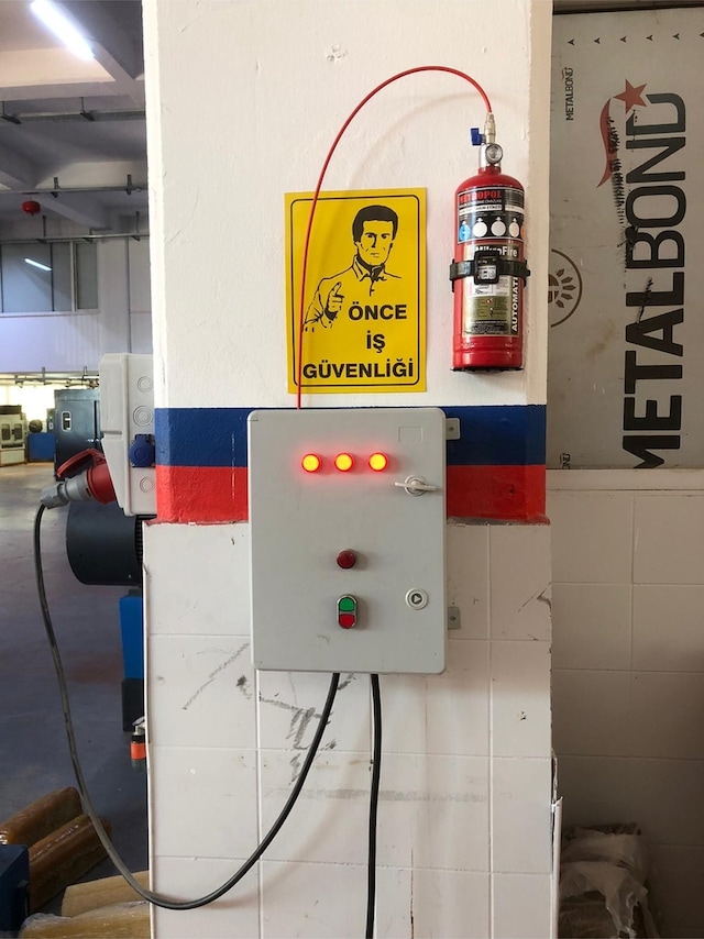 Pano Içi Otomatik Söndürme Sistemi 6 Kg