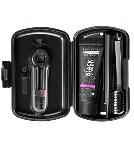 Curaprox Black Is White Travel Set