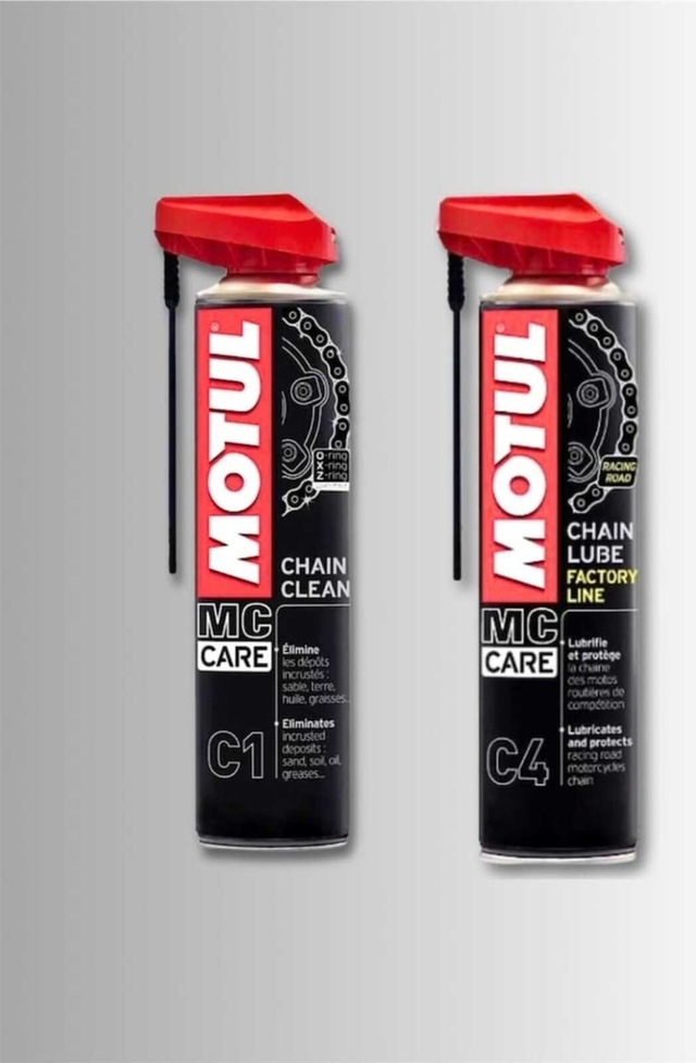 Motul C1+C4 Zincir Yağlama ve Temizlik Seti