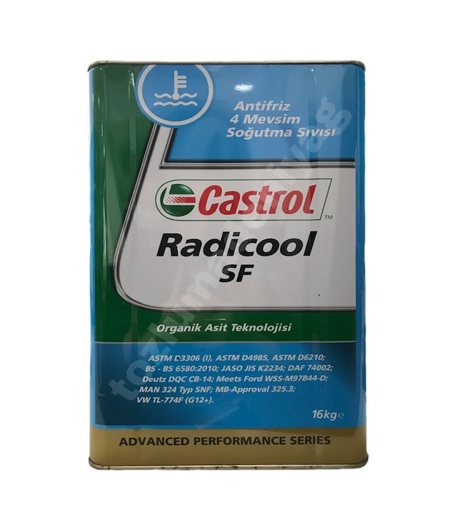 Castrol Radicool SF Kırmızı Antifriz 16 KG