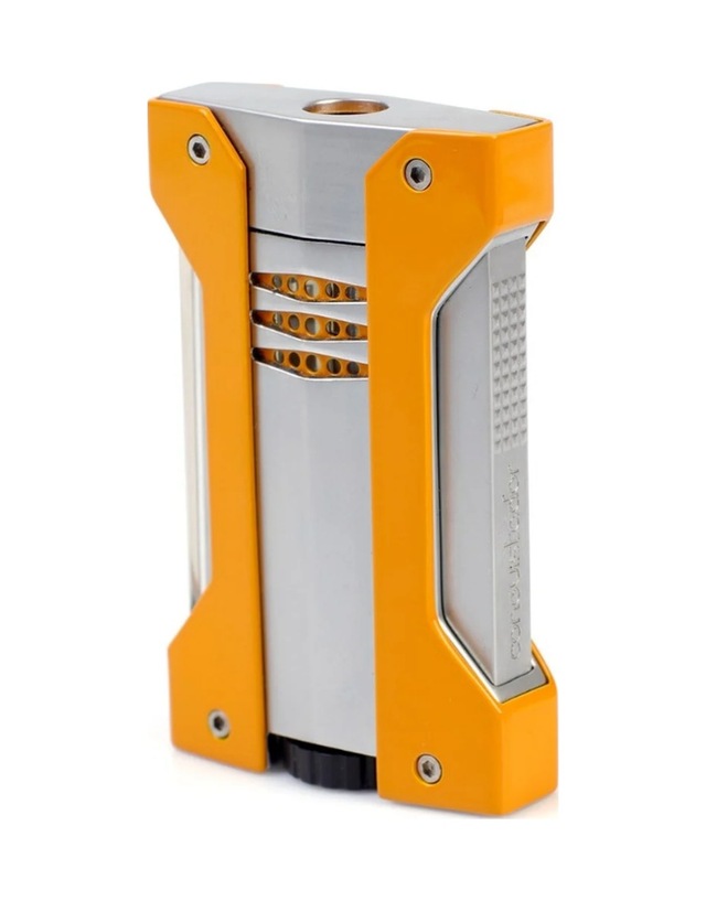 Conquistador Tek Torch Pürmüz Turuncu Gümüş Defi Extreme Dizayn Metal Puro Çakmağı Cnq-022