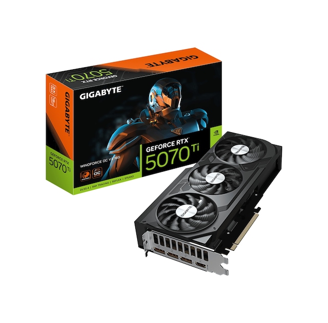 Gigabyte Geforce Rtx 5070ti Wındforce Gv-n507twf3ocv2-16gd Gddr7 Aeae1gıg0143