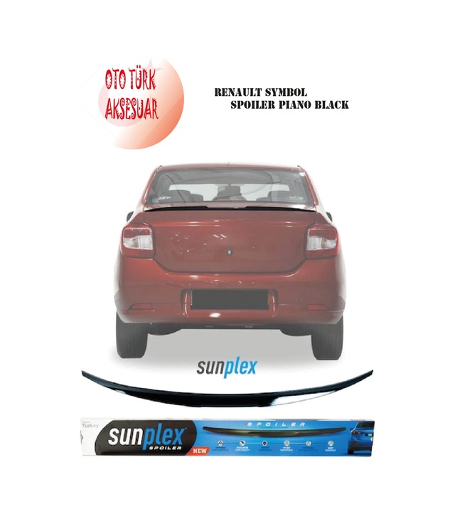 Renault Symbol Spoiler Piano Black