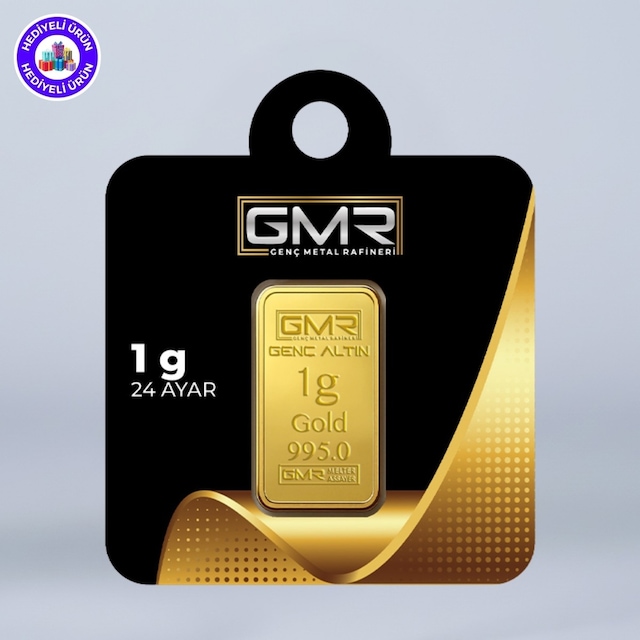 Gmr E-gümüş 1gr 24 Ayar Gram Altın