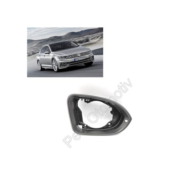 Passat B8 2015-2022 Sağ Ayna Çerçevesi 3g0857602