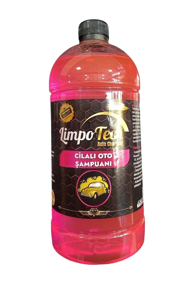 Limpotech Cilalı Araç Sampuanı 1/1 Lik 1litre