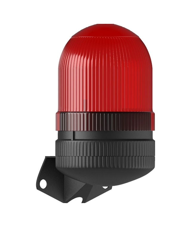 Mesan Ø70 300 Seri Yanıp Sönen Led Duvar Montaj Kırmızı 10-30Vdc Ms 339.1.10-30Vdc