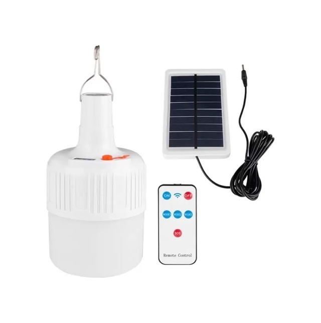 Powermaster Mx-v51 Solar Panelli Şarjlı Uzaktan Kumandalı Acil Durum Kamp Lambası