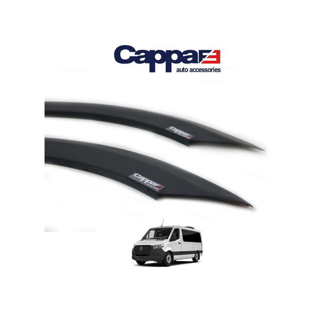 Cappafe Mercedes Sprinter W908 Dodik Seti Abs Mat Siyah 4 Parç