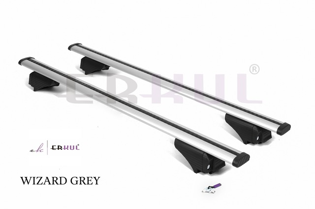 Erkul Wızard V1 Ara Atkı Gri 115 Cm - Boşluklu Çıtalar İçin For Raised Rails