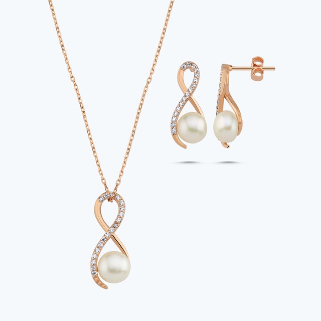 Altınbaş Altın İkili İnci Set UTKINT-15-25696