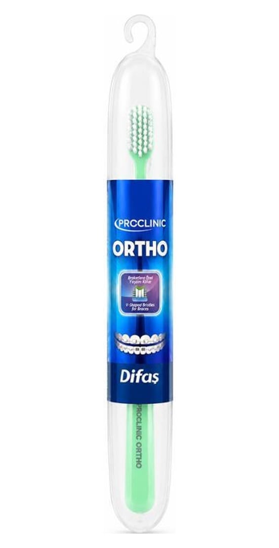 Difaş Proclinic Ortho Diş Fırçası - Muhafaza Kutulu