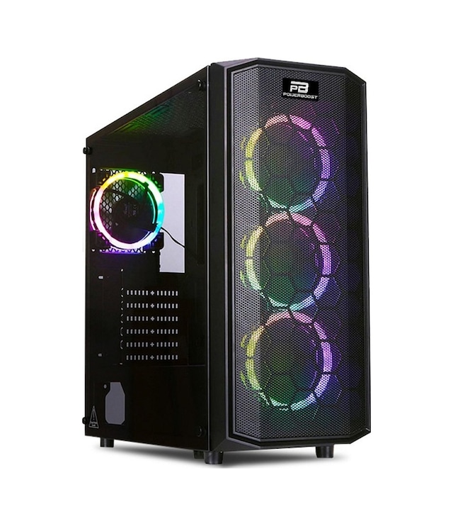 PowerBoost X58RGB PANEL YOK ATX Mesh Front