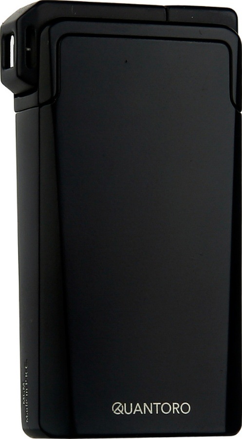 Quantoro Tek Torch Pürmüz / Soft Flame Siyah Metal Puro Çakmağı - Trz1158