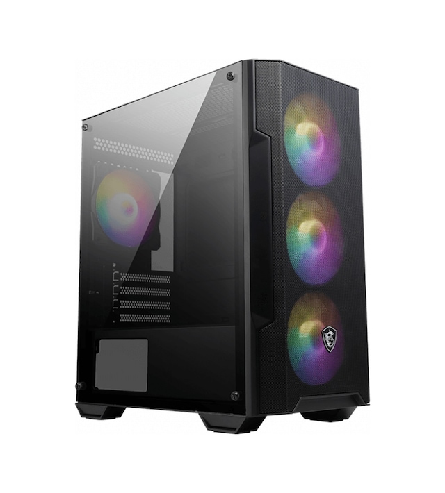 MSI MAG FORGE M100A FAN mATX RGB Black